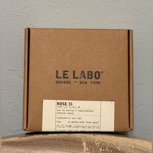 Le Labo Parfum Rose 31 New in Box